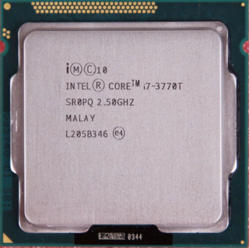 Intel Core i7-3770T SR0PQ 2.5GHz 4C 8T 45W 5 Gt/S Socket LGA 1155 CPU Processor - Image 1 of 1