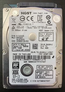 XBOX ONE SLIM S INTERNAL HARD DISK DRIVE Hitachi HGST 500GB REPLACEMENT SATA - Picture 1 of 1