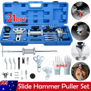 Wrench Adapter Axle Bearing Hub Auto Set New Slide Hammer Dent Puller Tool Kit - Picture 1 of 12