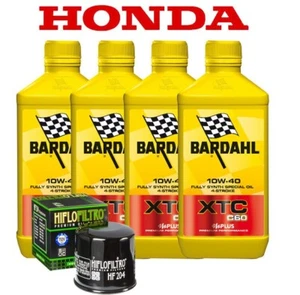 Kit/tagliando Honda CB/1000 R dal 2008 al 2016 BARDAHL XTC 10W40 + FILTRO OLIO - Imagen 1 de 1