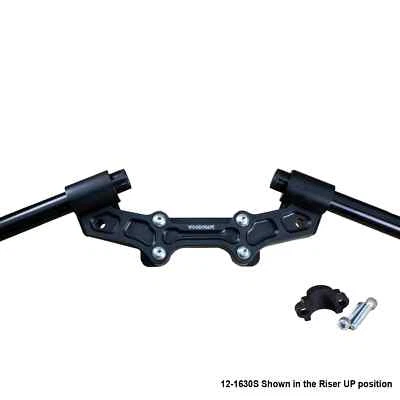 ПЕРЕХОДНАЯ ПЛАСТИНА DUCATI 2014-2016 MONSTER 1200 WOODCRAFT RACE CLIPON - ЧЕРНЫЕ ПЛАНКИ - Изображение 1 из 4