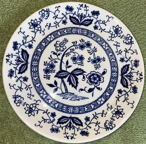 Piattino blu e bianco con fiori Made in Japan - Foto 1 di 6