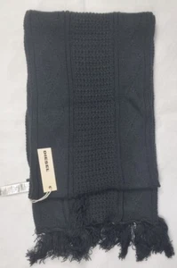 DIESEL K- SDETTY SCIARPA 00JWX 900 Women's Winter Scarf Black - Picture 1 of 4