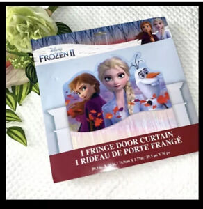 Disney Frozen 2  Fringe Door Curtain Elsa Anna Olaf