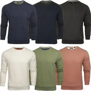 Mens Sweater Jumper Brave Soul Jones Crew Neck - Picture 1 of 109