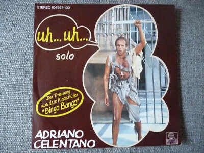 Adriano Celentano - Uh... Uh... Bingo Bongo 7" Vinyl-Single aus Sammlung - 1982 - Bild 1 von 3