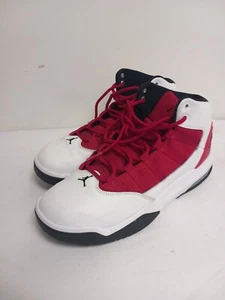 Nike Jordan Max Aura Trainers GS Chicago Red White Basketball Shoes UK 5.5 - Picture 1 of 8