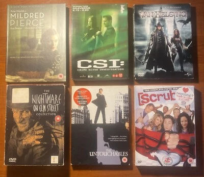 Collection 6x Cardboard Case Edition DVD Bundle Joblot with Double Sided Poster - Image 1 of 4