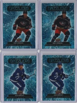 2022-23 Upper Deck Series 1 Blue Dazzlers - Pick From List - Image 1 of 4