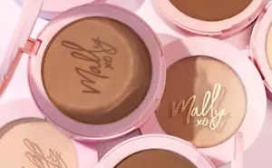 Mally Soft As Silk Powder Foundation and brush choose color - Picture 1 of 2