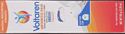 SIN ARANCEL - Alivio tópico del dolor para la artritis Volteran 150 g (5,29 oz) Exp. 12/27+ Foto 1 de 4