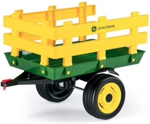 PEG PEREGO JOHN DEERE STAKE SIDE TRAILER - RIMORCHIO PER EXCAVATOR MAXI PEG - Imagen 1 de 1