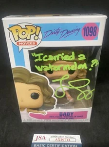 Jennifer Grey SIGNIERT Baby Funko Pop Spielzeug #1098 Dirty Dancing Film JSA Protector - Bild 1 von 8