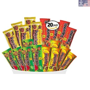Mexican Candy Snack Mix - 20 Delicious Pieces of Tamarind, Spicy & Sweet Flavors - Picture 1 of 2