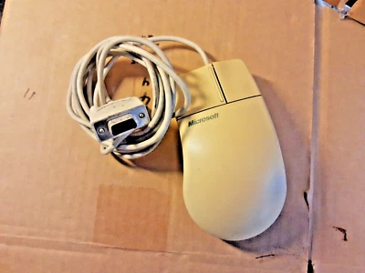 MICROSOFT  9 pin Serial Ball Mouse  2.0A , P/N: 90030 - Image 1 of 2