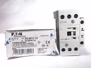 EATON MOELLER DILM17-10 SCHÜTZ 3P 17A 110/120V XTCE018C10A 277001 - Bild 1 von 2