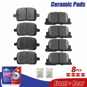 Front and Rear Ceramic Brake Pads Set For 1999 2000 2001 Lexus ES300 - Picture 1 of 10