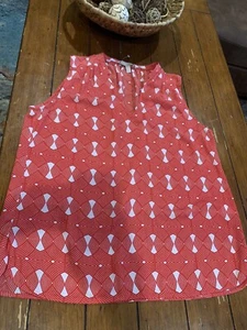 NWOT Banana Republic Geometric Print Tank In Size L - Picture 1 of 10