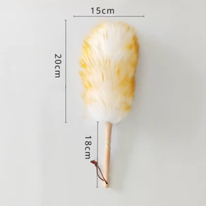 Scalable Wool Duster Household Cleaning Dust Duster Brush Car Cleaning Sweeping - Picture 1 of 13
