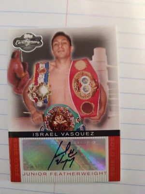 Topps Co-signers Israel Vasquez signed card ss-IV - Image 1 of 2