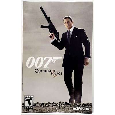 James Bond 007: Quantum of Solace (Sony PlayStation 3 PS3, 2008) +