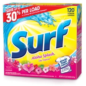 Surf Laundry Detergent Aloha Splash 156 Ounce for Fresh Clean Clothes - Picture 1 of 1