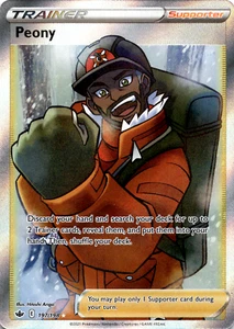 Peonía (arte completo) - SWSH06: Chilling Reign: #197/198, JCC Pokémon - Holofoil - Imagen 1 de 2