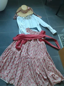 Südstaaten Karnevalskostüm Gr. 36-42 Biedermeier Karneval Fastelovend Theater - Bild 1 von 9
