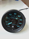 Vintage Ski Doo blue face 160 MPH speedometer with trip meter & reset cable