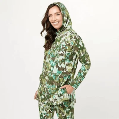 Isaac Mizrahi Live! Sudadera estampada SOHO talla: L Foto 1 de 4