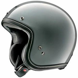 Arai Classic-V Open Face Solid Motorcycle Helmet - Modern Grey - XX-Large - Picture 1 of 1