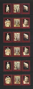 1997 UN NY, Geneva, Vienna Terracotta Warrior Booklet Singles, MNH - All 3 Offices - Bild 1 von 1
