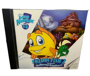 Freddi Fish 2 The Case of the Haunted Schoolhouse PC CD-ROM Windows Mac - Picture 1 of 2