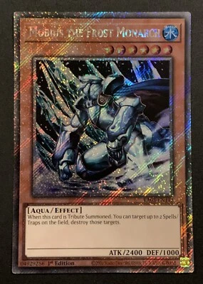 Mobius the Frost Monarch - RA03-EN142 - Platimun Secret Rare - 1st Ed - YuGiOh - Image 1 of 3