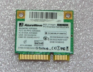 Azurewave AR5B95 AW-NE785H Mini PCI-E 802.11BGN WLAN ASUS A53S K53SM K53S X53S - Bild 1 von 2