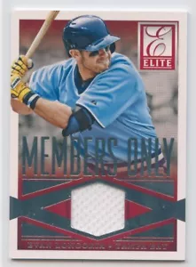 MAGLIA 2015 DONRUSS ELITE SOCI SOLO EVAN LONGORIA RAYS *52565 - Foto 1 di 1
