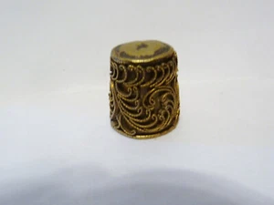 FINGERHUT VINTAGE VERGOLDET THAILAND? FILIGRANES DESIGN RUNDUM - Bild 1 von 5