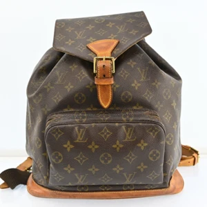 Authentic Louis Vuitton Monogram Montsouris GM Backpack M51135 E3281A702 - Picture 1 of 24