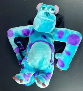 Disney Monsters Inc Sulley Plush Figural Backpack Zip Compartment Unused - Picture 1 of 17