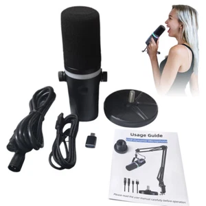 XLR/USB Dynamic Gaming Microphone RGB Dynamic Microphone for Streaming Recording - Afbeelding 1 van 12
