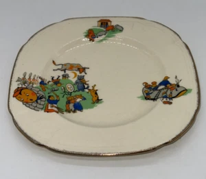 ALFRED MEAKIN England ROYAL HEIRLOOM Saucer - Nursery Rhymes Humpty Dumpty ++++ - Picture 1 of 3