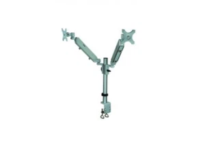 IPPON Dual Monitorarm 2 Gelenke pneumatische Höhenverstellung 6kg C-LAMPE bis 7cm - Bild 1 von 1