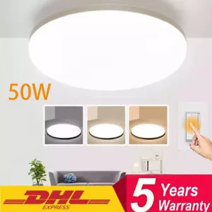 Deckenlampe Deckenleuchte Panel Schlafzimmer Bad Wohnzimmer Flur lampe IP44 LED - Bild 1 von 14