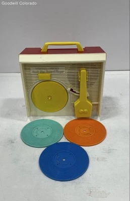 Vintage Fisher-Price Music Box Record Player - Image 1 of 4