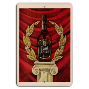 Vintage Paul Jones Whiskey Schild - klassische Eleganz für Bar Deko - Bild 1 von 1