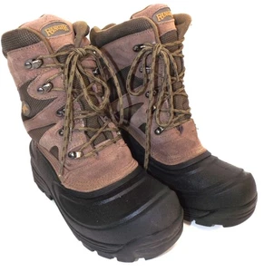 Ranger Lark Burgundy Suede Brown Winter Duck Boots Insulated Outdoor- Men's 10 - Picture 1 of 15