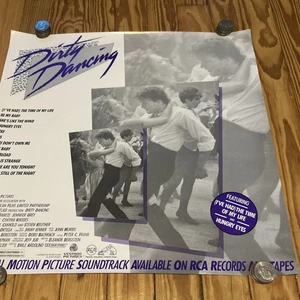 Dirty Dancing Plattenladen Promo 24 x 24 seltenes Original Poster - Bild 1 von 4