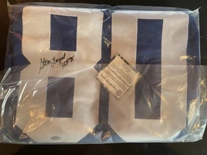 Steve Largent Signed Seahawks Custom Football Jersey (Schwartz COA) - Picture 1 of 4