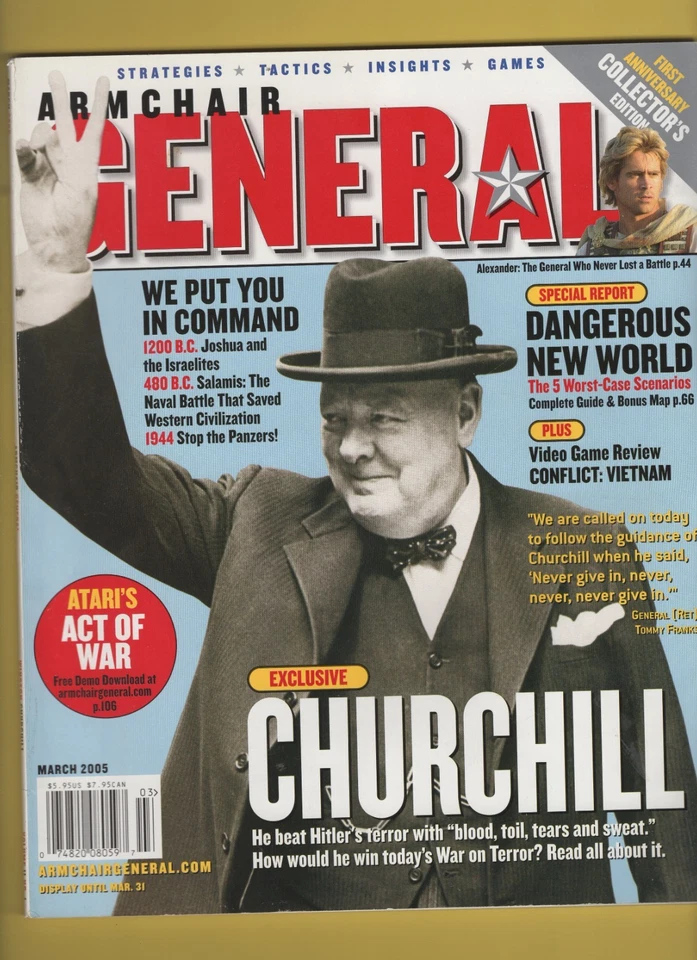March 2005 ARMCHAIR GENERAL Magazine STRATEGIES TACTICS INSIGHT GAMES - Image 1 of 1