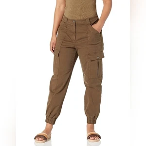 Cinq a Sept X Revolve Mujer Kelly Verde Oliva Carga Bolsillo Ajustado Pantalones Talla XS - Imagen 1 de 4